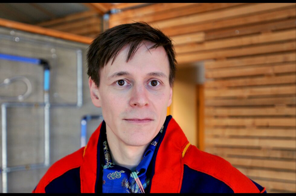 Daglig leder ved Min Boazu, Lasse Kvernmo.
 Foto: Erik Brenli