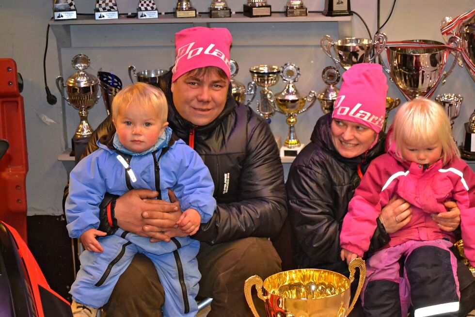 Morten Blien tar med seg kone og to barn over til USA.
 Foto: Privat