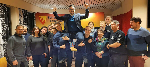 Magnus og Tina på Høyre-toppen