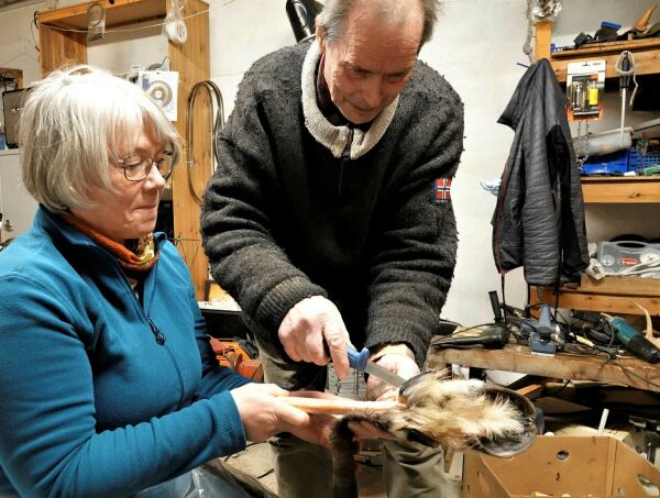 Johan lærte bort kunsten å flå reinskanker