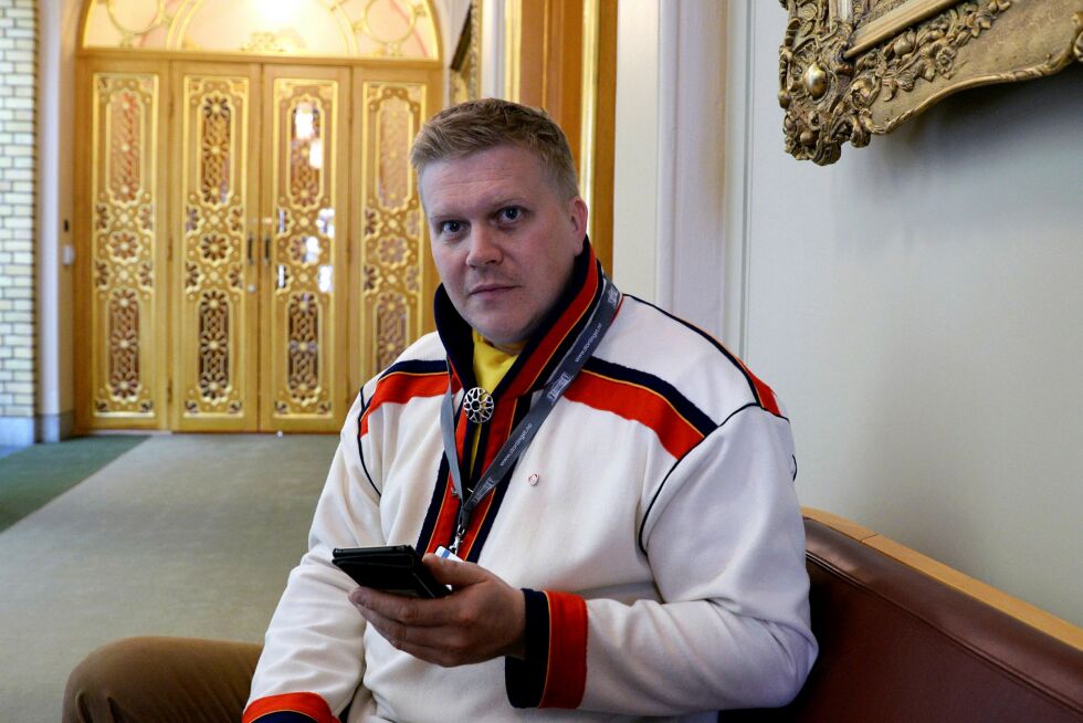 Ronny Wilhelmsen er Arbeiderpartiets parlamentariske leder på Sametinget.
 Foto: Steinar Solaas
