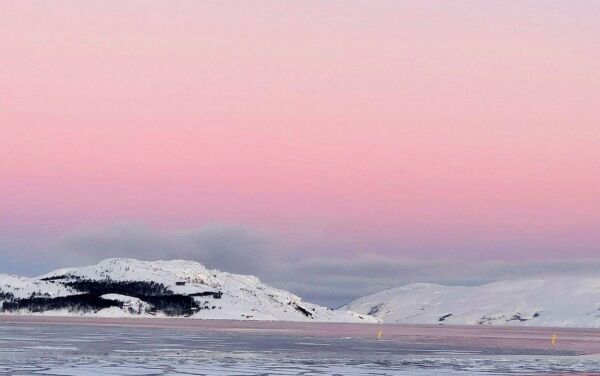 Pastellvakkert i Varanger