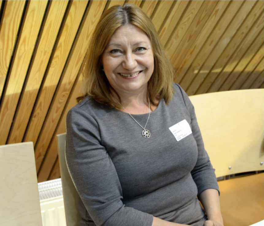 Statssekretær med ansvar for samiske saker i Kommunal- og moderniseringsdepartementet, Anne-Karin Olli (H).
 Foto: Steinar Solaas