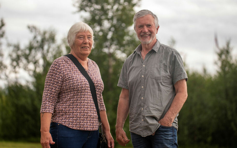 Gunhild Eriksen og svigerbror Kjell Eriksen ser frem til Veidnesdagan. Som vanlig byr Veidnesdagan på forskjellige konkurranser, aktiviteter, god mat og live musikk.
 Foto: Irene Andersen
