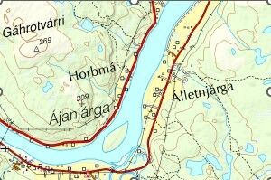 Stedsnavn på Kartverkets kart