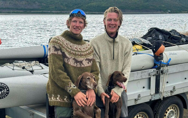 Eventyrerne Dahle har ankommet Tana