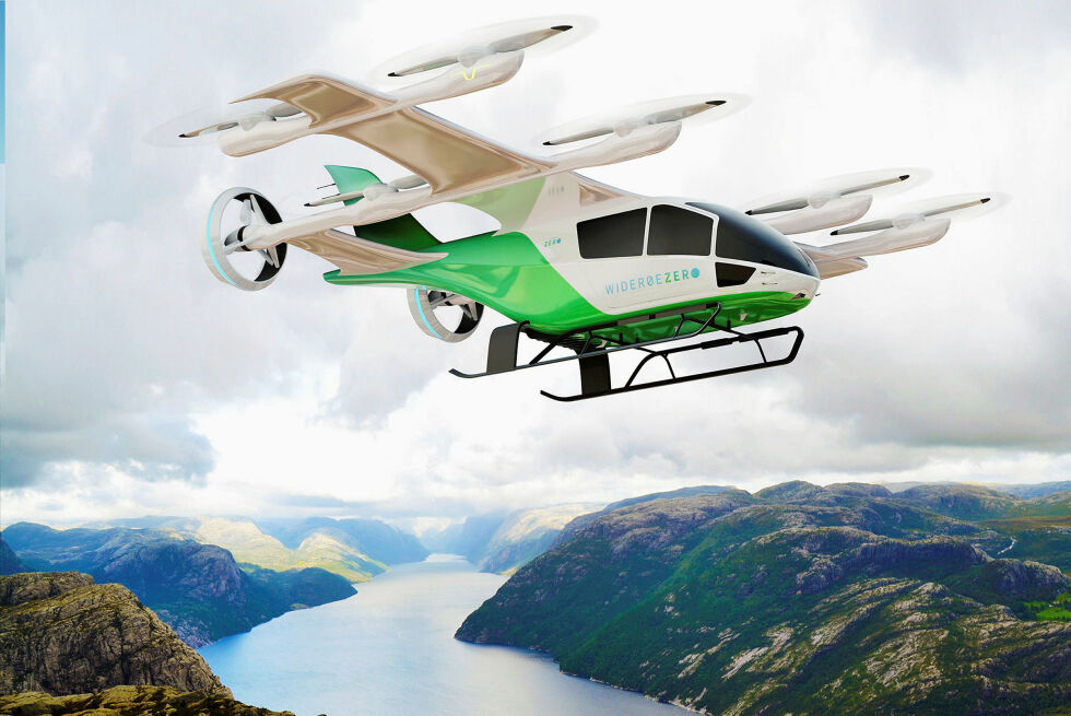 Både et niseters elfly og et helikopterfly (eVTOL) skal utforskes i dette prosjektet som kan ende med at kortbanenettet blir overflødig i fremtiden.
Foto: Widerøe