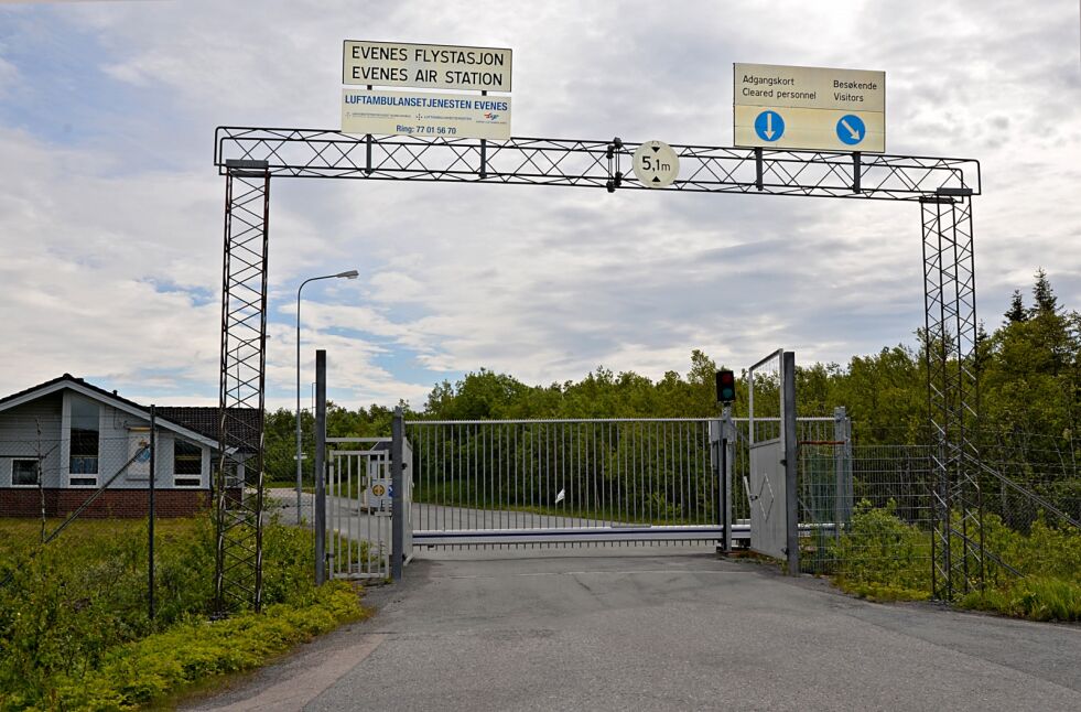 Evenes flystasjon (Arkivfoto: Steinar Solaas)