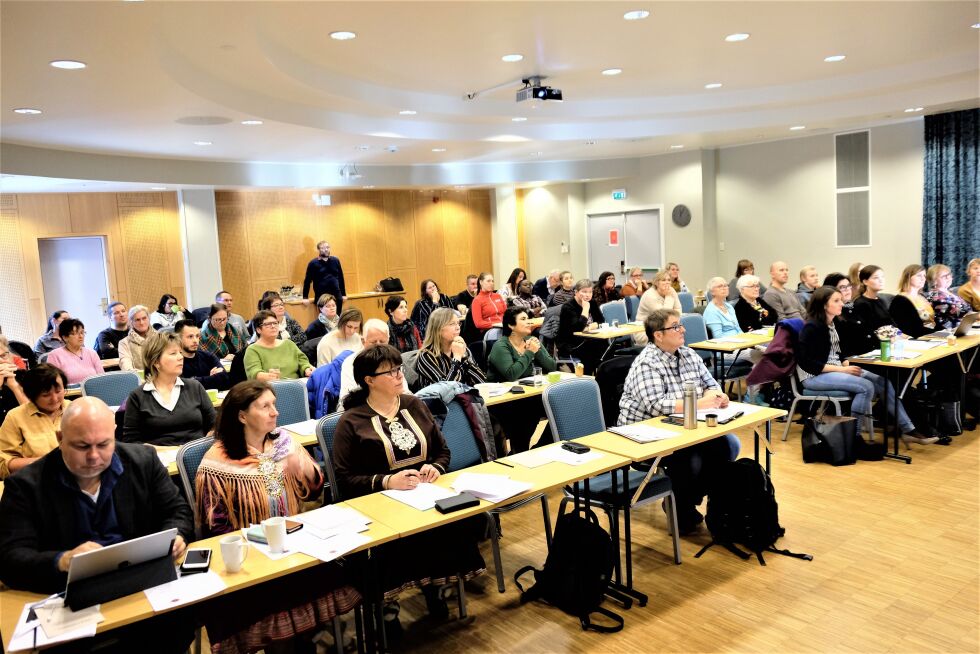Interessen for matkonferansen i Vadsø var meget stor.
 Foto: Bjørn Hildonen