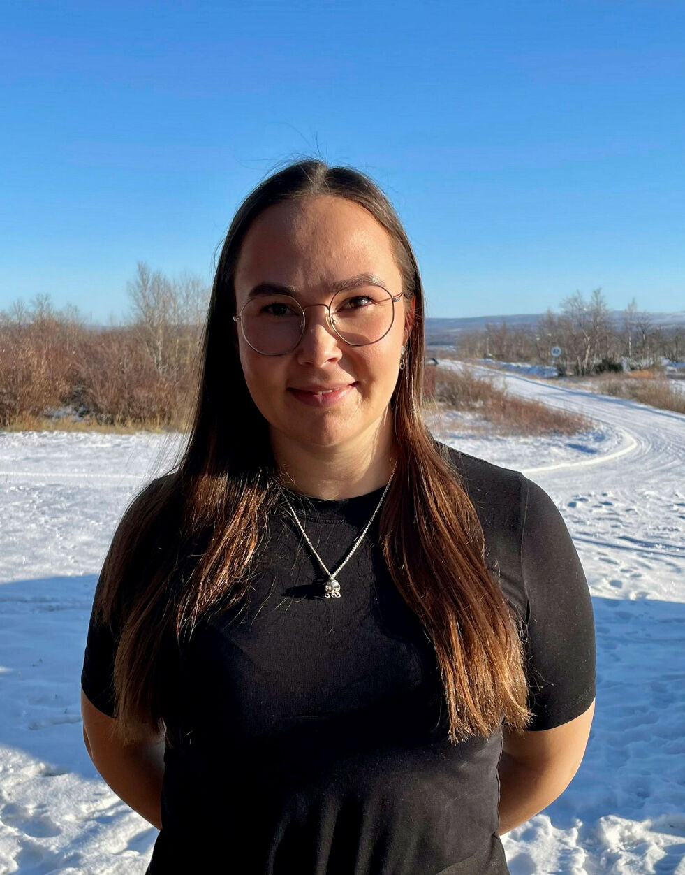 Synliggjøringen av det samiske er viktig, ifølge leder Maren Benedicte Nystad Storslett i Guovdageainnu Sámiid searvi. Foreningen krever at den norske stat kun bruker det samiske navnet på dalen, Silisávži.
Foto: Privat