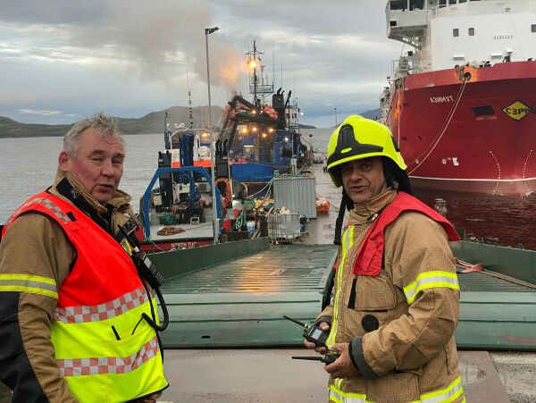 Pipebrann i russisk tråler