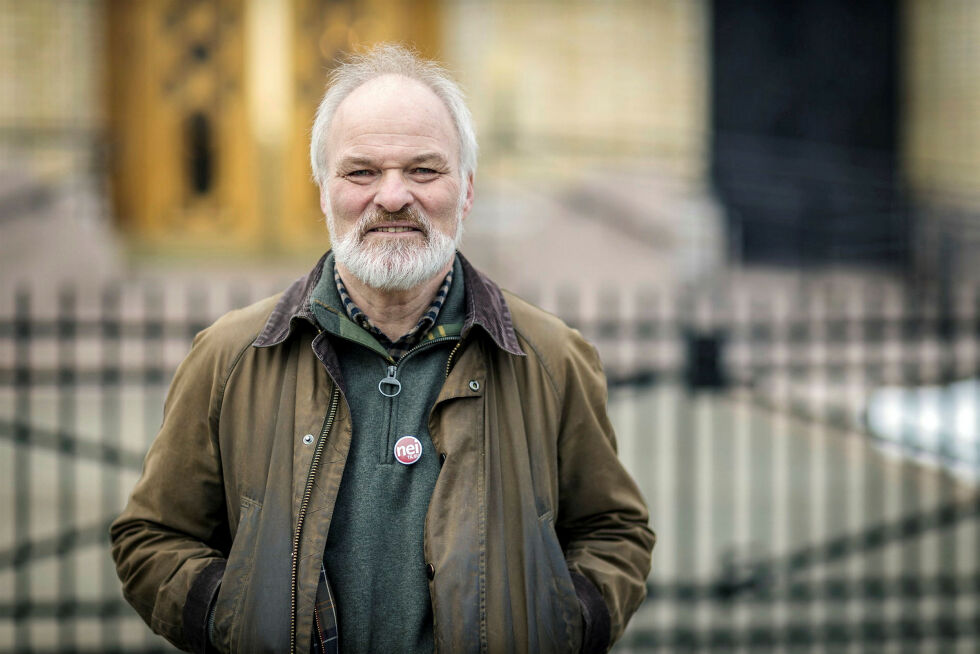 Einar Frog­ner er le­der av Nei til EU
 Foto: Presse