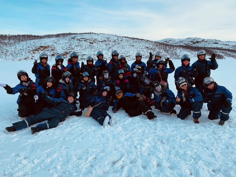 På lands­ba­sis la asia­tis­ke tur­ist­er igjen man­ge hund­re mil­li­o­ner kro­ner før coronaen, og for Barents sa­fa­ri var be­løp­et på rundt fem mil­li­o­ner. Foto: Ni­co­le Mer­ten/Barents sa­fa­ri
 Foto: Nicole Merten/Barents safari