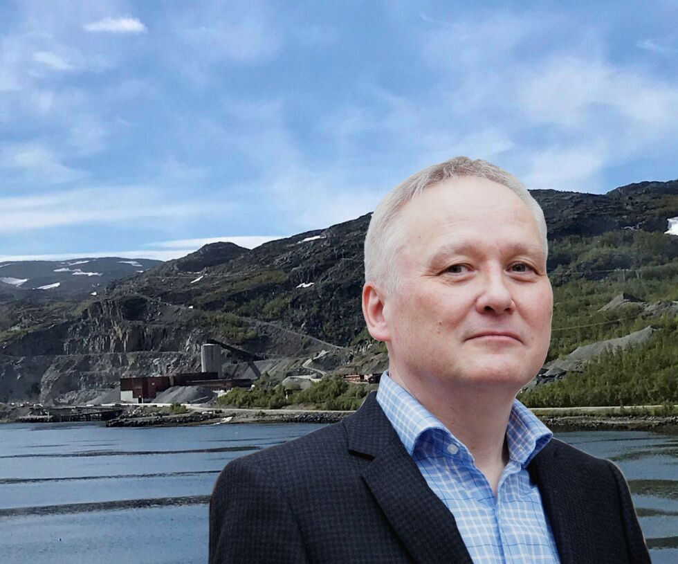 Leif Gøran Wasskog leder Naturvernforbundet i Finnmark og gir full støtte til Nussir-demonstrantene i Repparfjord.
 Foto: Leif Gøran Wasskog