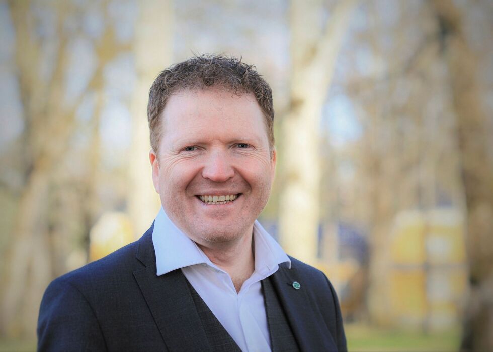 Sigbjørn Gjelsvik (Sp).
 Foto: Senterpartiet