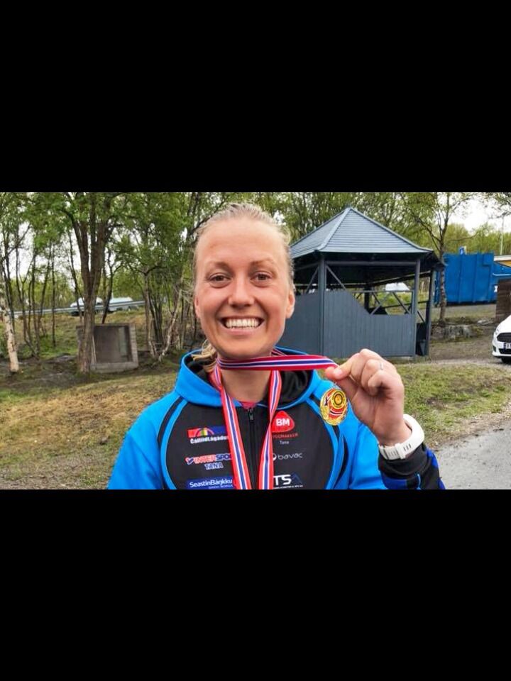 Miriam Hanedalen Hellstrøm vant både tempo og fellesstart i Tromsø i helgen.
 Foto: Sirma IL