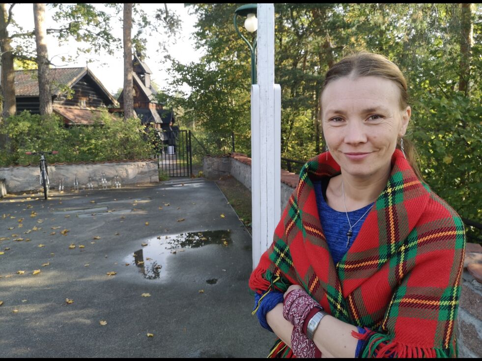 KREVER INVESTERINGER: Lisa Dunfjeld-Aagård i Samisk museumslag sier det vil kreve investeringer i både bygg og ansatte før museene er i stand til å ta i mot gjenstander.
 Foto: Erik Brenli