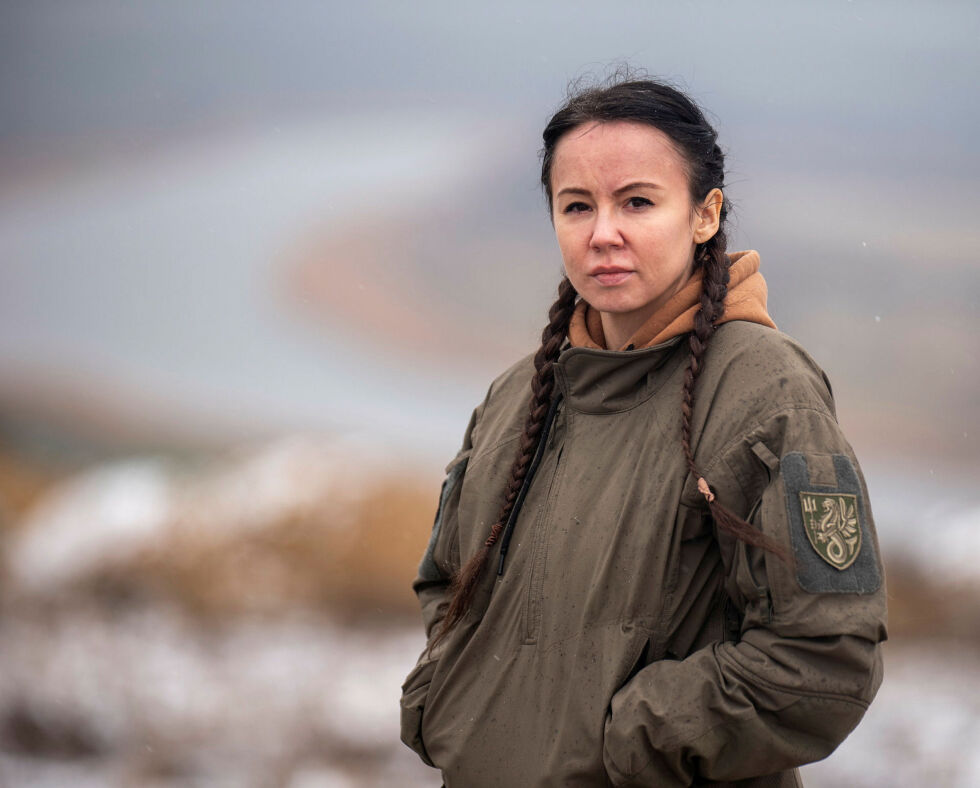 Sandra Andersen Eira i området de trente før operasjonen som kostet flere av hennes kamerater livet.
 Foto: Irene Andersen