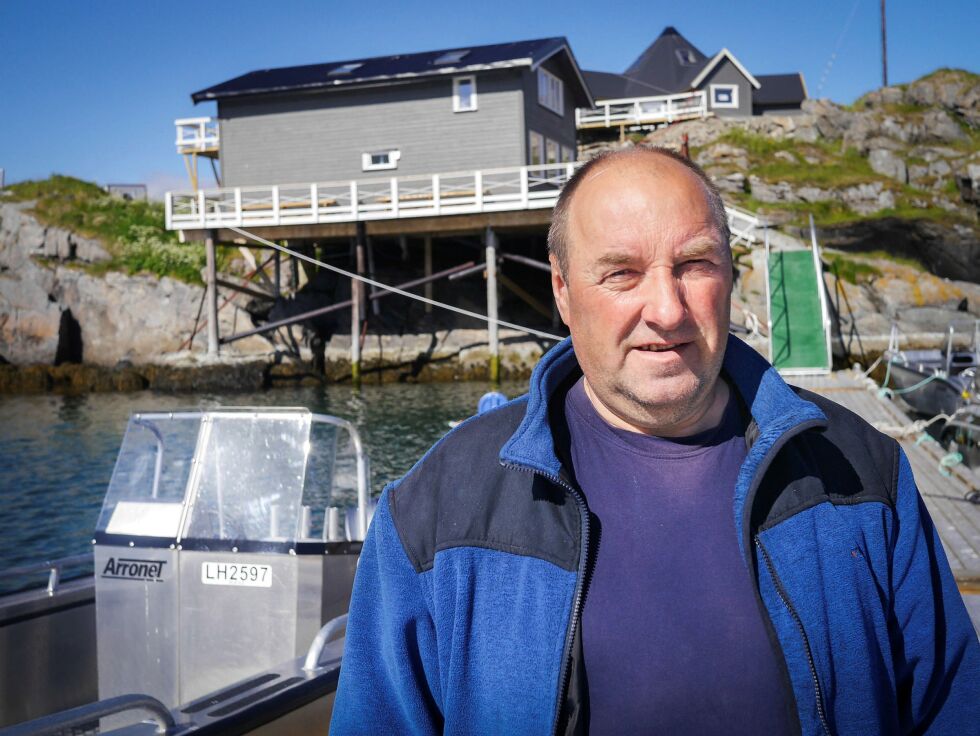 Dag­lig le­der for Cape Ma­ri­na i Skars­våg, Kjell In­ge­brigt­sen, er sint og opp­rørt over den må­ten NAV be­hand­ler ham og and­re ar­beids­lø­se på. FOTO: GEIR JO­HAN­SEN