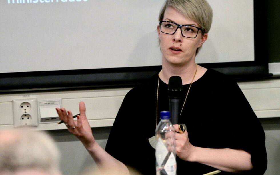 Maria Utsi skal styre det samiske nasjonalteateret i Kautokeino.
 Foto: Pernille Ingebrigtsen