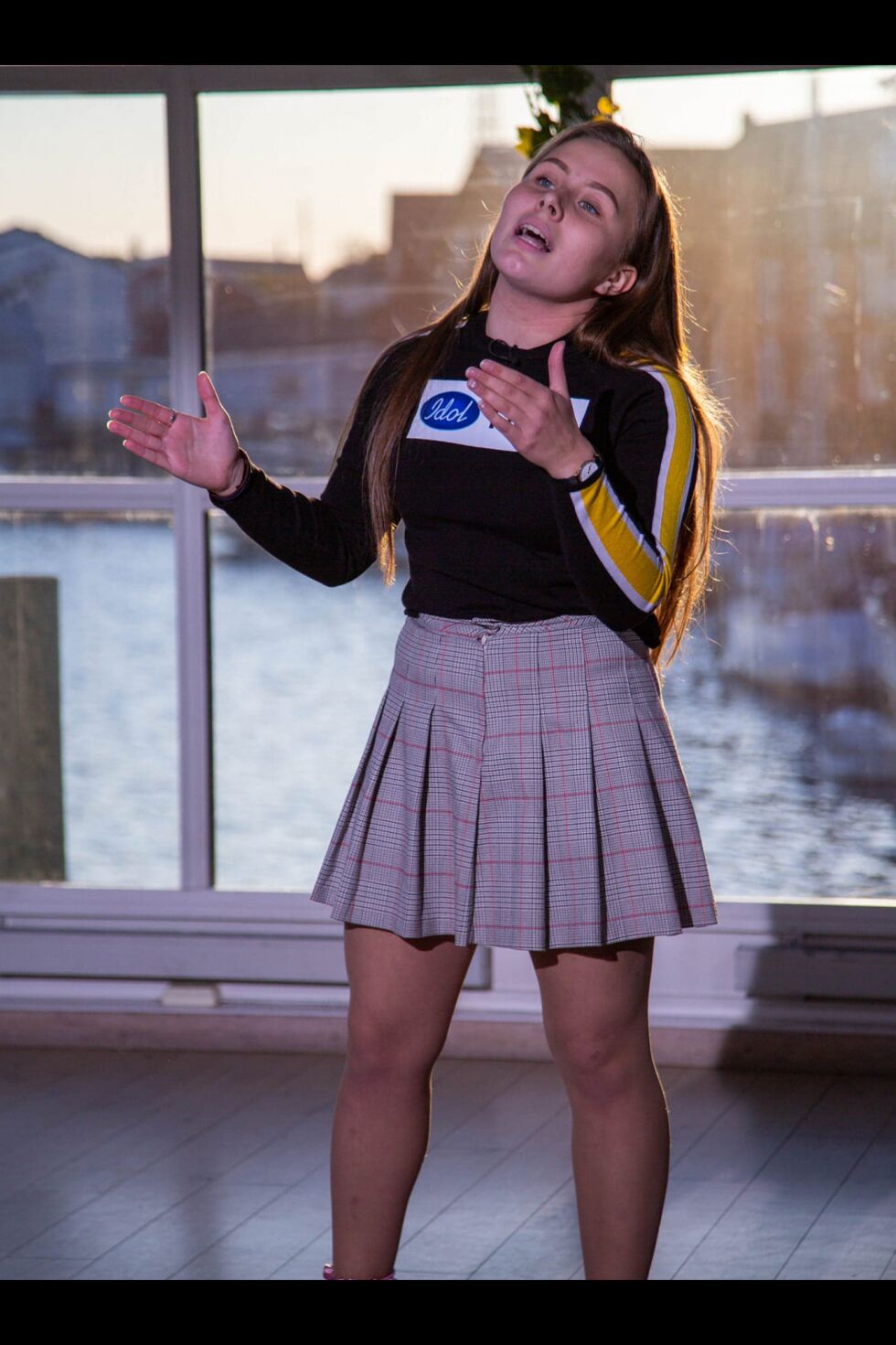 Samejenta Inna Marja Amundsen (15) er klar for ny utfordring.
 Foto: TV2