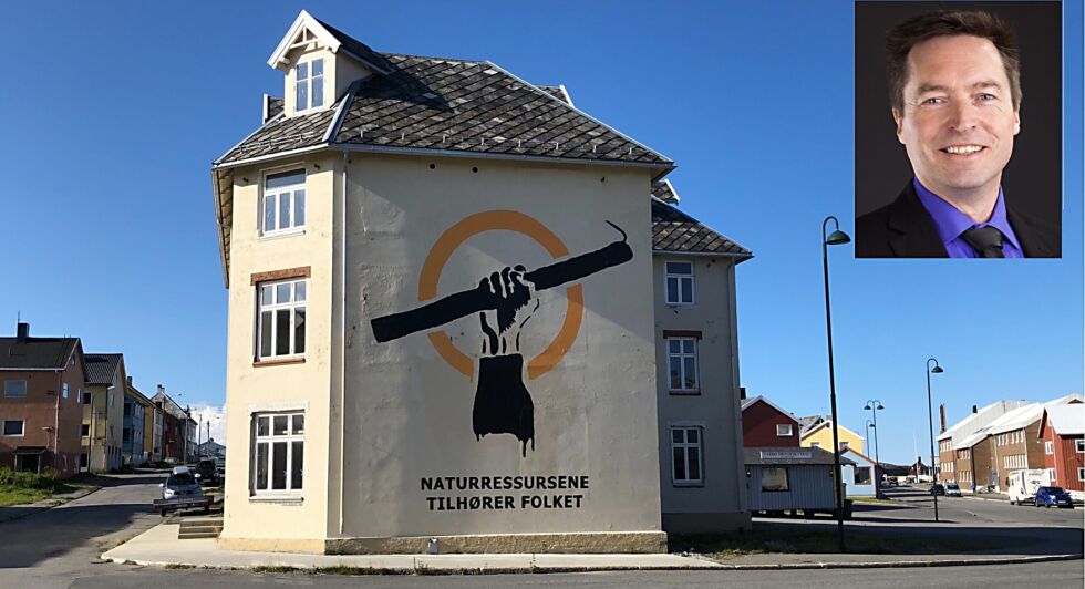 Også fra Gratangen, lengst sør i Troms der forfatteren (innfelt) bor, må det vises solidaritet med finnmarkingene og samfunn som Vardø (bildet).
 Foto: Forfatterens egne bilder
