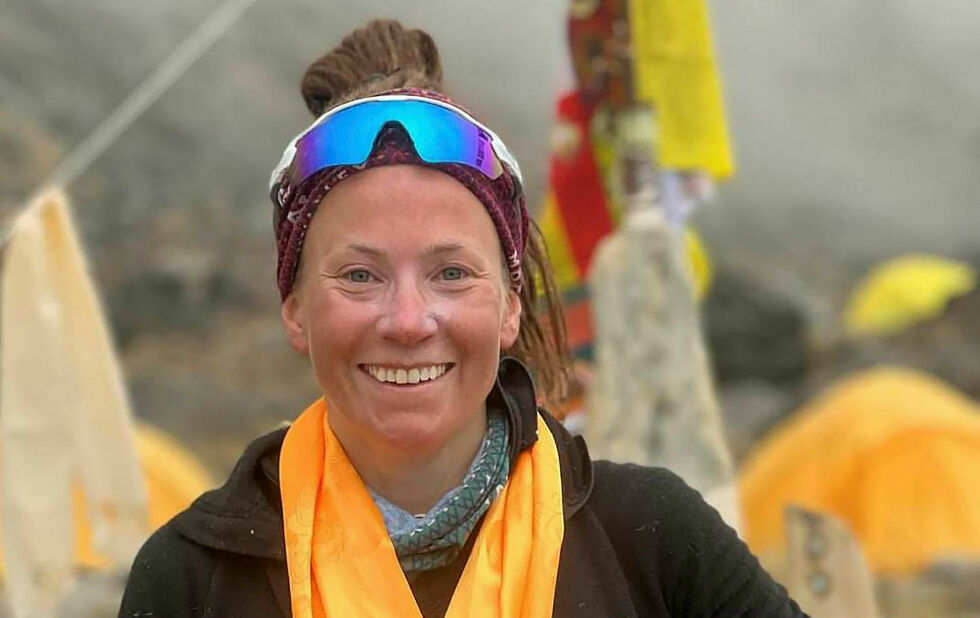 Kristin Harila setter nå kursen mot fjellet Manaslu, også det i Nepal.
 Foto: 8Expeditions