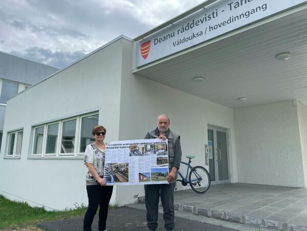 Venneforeningen gikk til aksjon for Tana museum