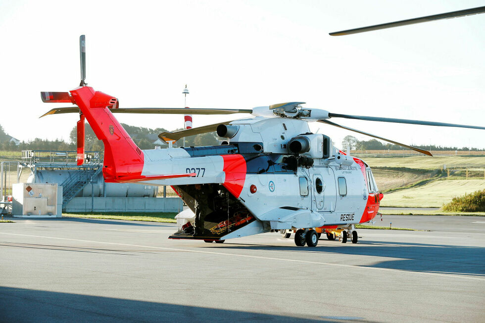 Øst-Finnmarkrådet reagerer på at det tas til orde for en løsning i Kirkenes, som betyr at man ikke kan ta imot det nye redningshelikopter AW101 SAR Queen.
 Foto: FMS (Forsvarets mediesenter)