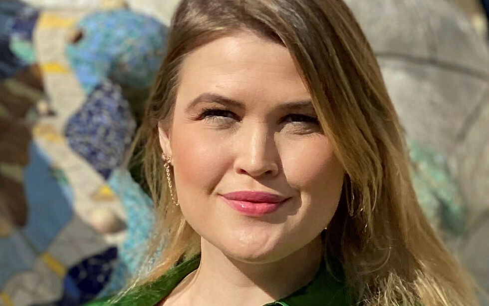 Stina Strande (29) stiller som ordførerkandidat for Måsøy Senterparti.
 Foto: privat