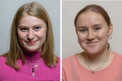 Maren Irene Gåre Bakkevoll og Silje Vollan Nilsen
 Foto:  Lars Åke Andersen