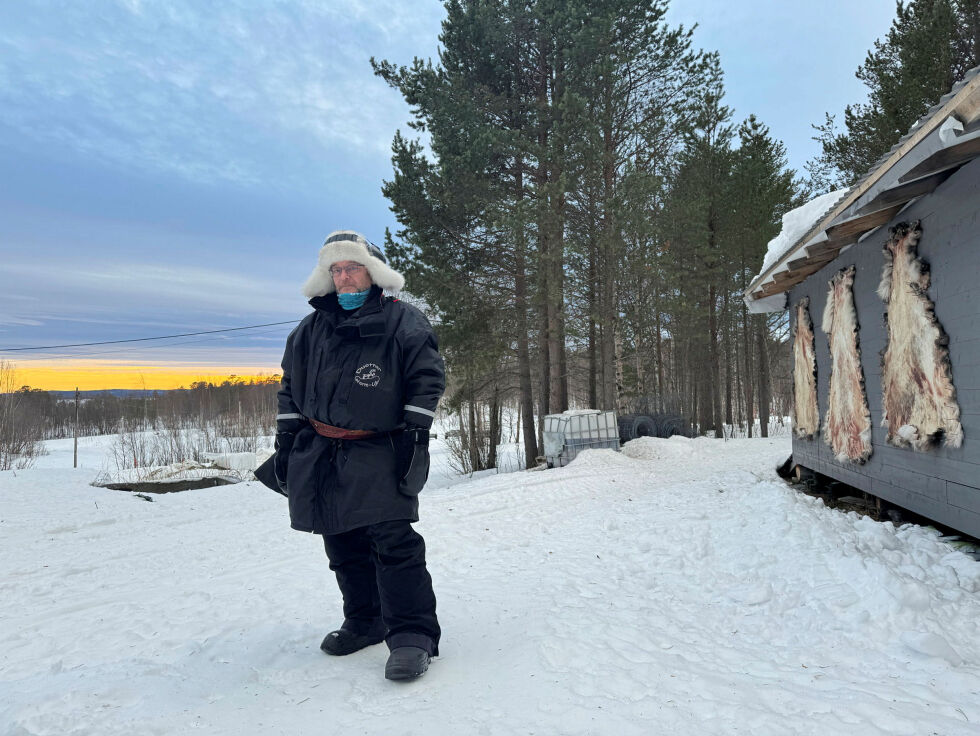 – Når vi ser på skadene og tapene vi har og lidelsene reinen er påført stiller man spørsmål hva man verdsetter av dyrevelferd, kommenterer Egil Kalliainen.
 Foto: Birgitte Wisur Olsen