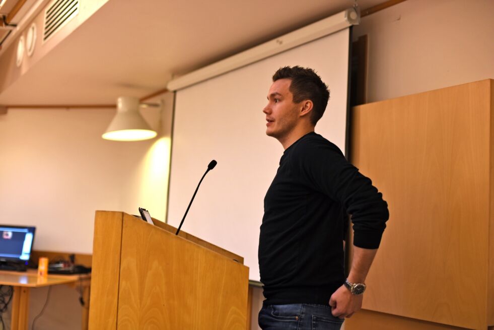 TLPs Hans Magnus Thunestvedt mener svaret fra ordfører til hans interpellasjon ga lite matnyttig informasjon.
 Foto: Bjørn Arne Johansen