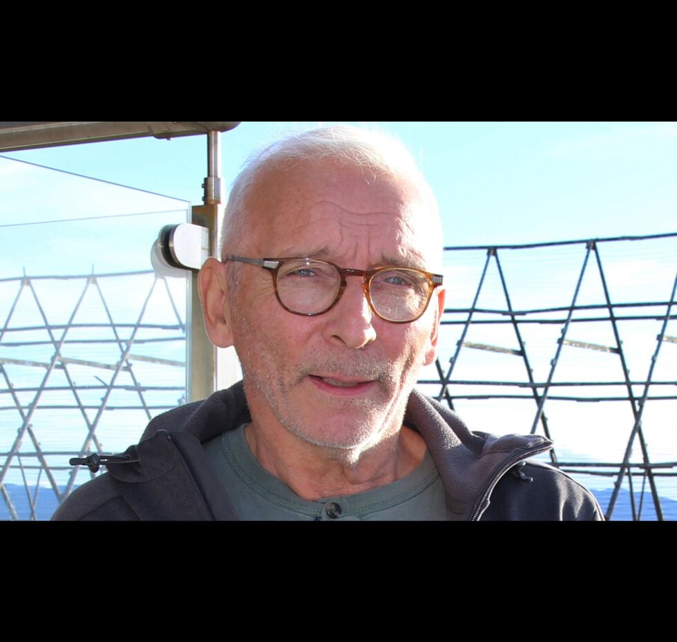 Arne Pedersen i Norges Kystfiskarlag mener Repparfjorden vil bli lagt brakk om Nussir får dumpe avfall i fjorden.
 Foto: Torbjørn Ittelin