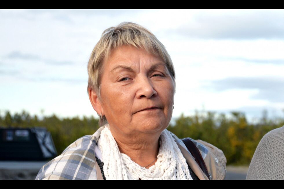 Grunneier Britt Kollevåg vant en viktig seier over FeFo. Mens FeFo stilte med to profesjonelle grunnforvaltere fra Vadsø, prosederte Kollevågs datter Maj-Britt Kollevåg Busæt i retten på vegne av sin mor.
 Foto: Sonja E Andersen (Arkiv)