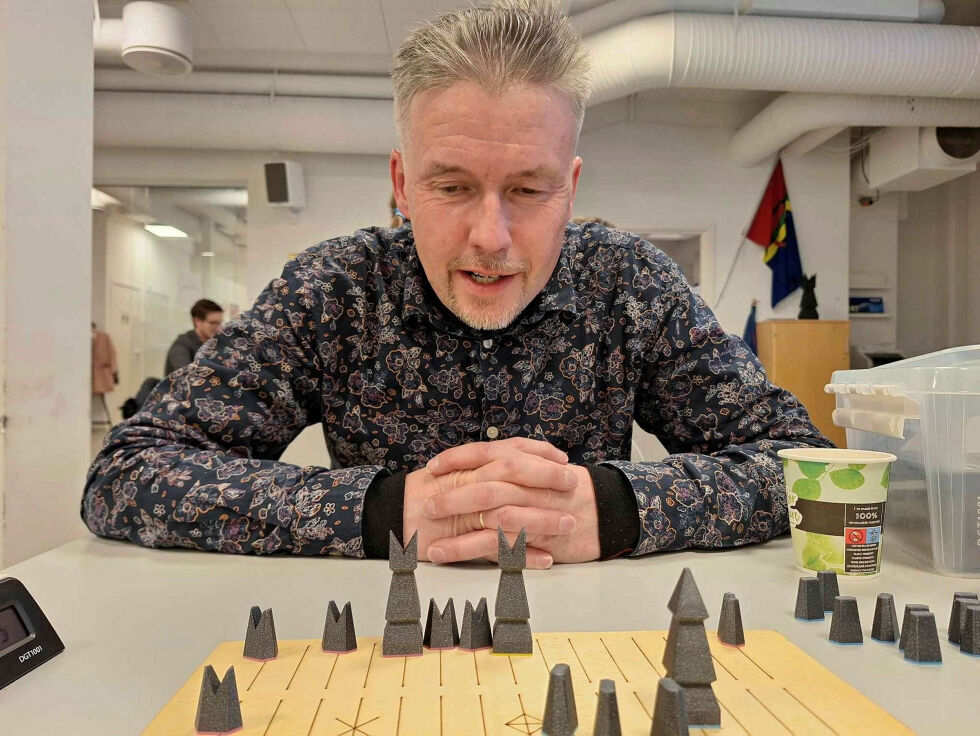 Dag Broch stakk av med seieren under Unjárga 2024.
 Foto: Mikkel Berg-Nordlie