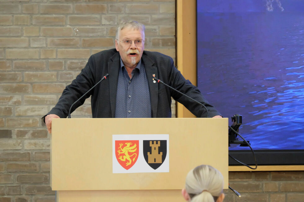 Kurt Pasvikbamsen Wiken argumenterte sterkt for statlig overtakelse av AS Sydvaranger, men ble nedstemt.
 Foto: Bjørn Hildonen