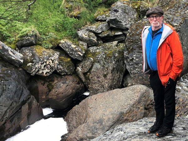 Samisk skilting i Smørfjord