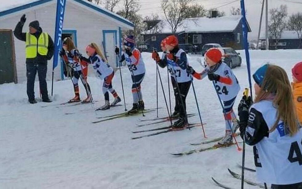 Gutter og jenter var samlet i sprintfinalene der det ble mange tette oppgjør.
 Foto: Hilde Michelsen