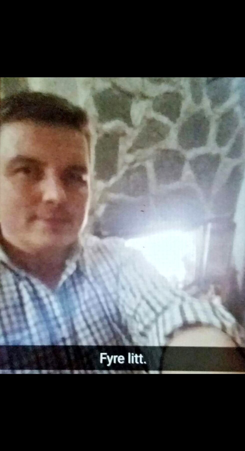 Anders J. Eira har fått soningsavbrudd for å være med på reintelling av egen enhet. Etter å ha vært ute fra fengselet en uke, har tellingen fremdeles ikke funnet sted.
 Foto: Snapchat