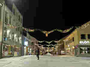 Nydelig julegate i Kirkenes