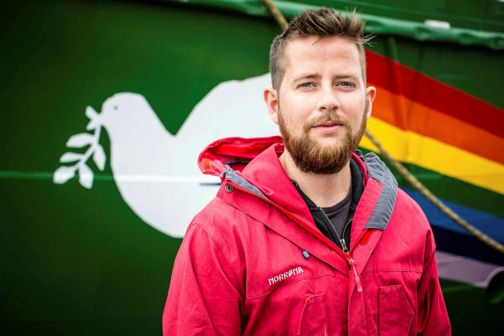 Halvard Haga Raavand, politisk rådgiver Greenpeace Norge
 Foto: Greenpeace Norge