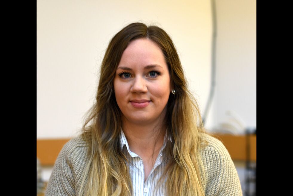 Cecilie Gjennestad (32) jobber til daglig som innkjøper ved Heimevernet på Porsangmoen, og er også kommunens varaordfører. Hun har nå søkt stillingen som controller og HR-rådgiver i Porsanger kommune
 Foto: Arkiv