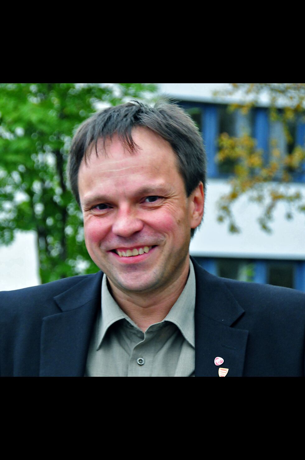 Tanaordfører Frank M. Ingilæ (Ap) er fornøyd for tiden.
 Foto: Arkiv
