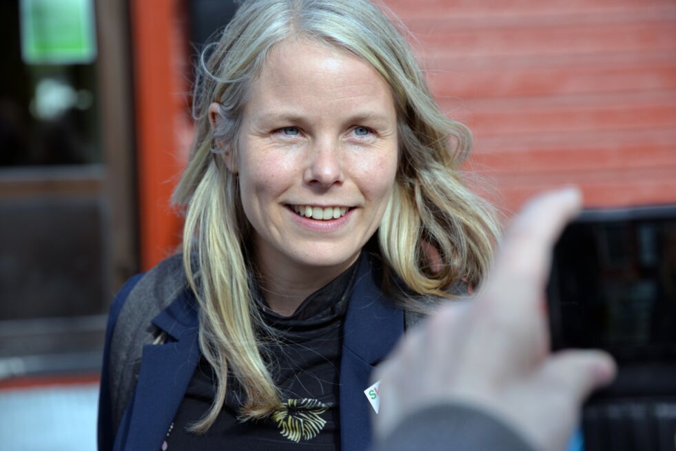 Kirsti Bergstø er toppkandidat for SV til det nye fylkestinget for Troms og Finnmark.
 Foto: Steinar Solaas