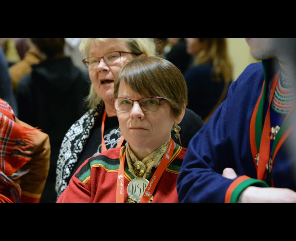 Gunn-Anita Jacobsen fra Kvænangen, sametingsrepresentant for NSR, er glad for minneverdig plan.
 Foto: Steinar Solaas