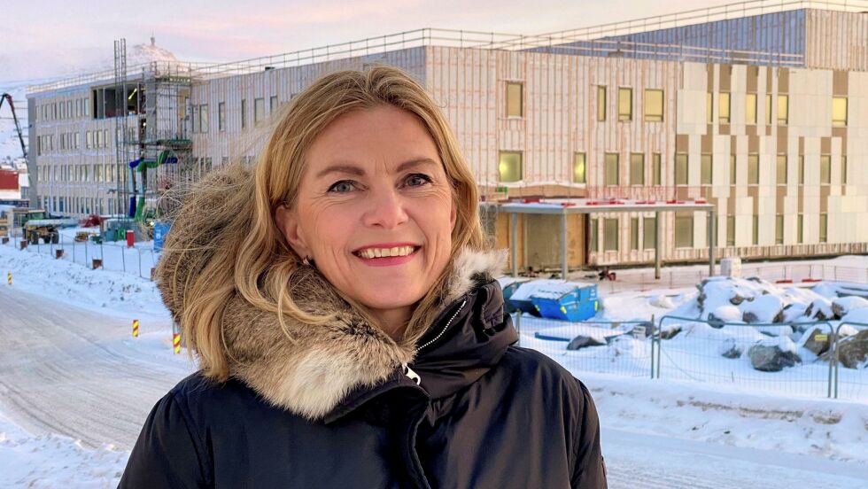 Styreleder Lene Nymo Helli opplyste på styremøtet at underskuddet på 60 millioner i første kvartal betyr at Finnmarkssykehuset i realiteten er konkurs.
 Foto: Eirik Palm