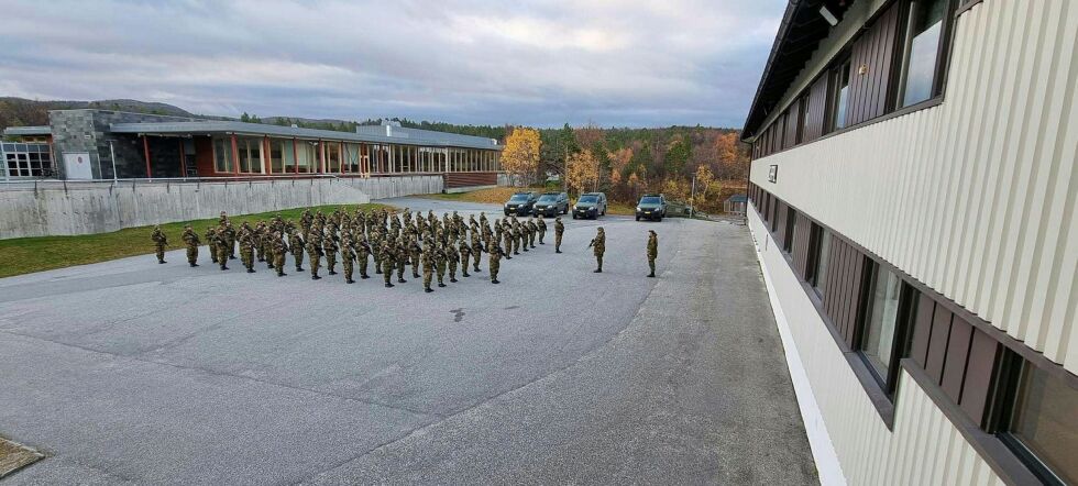 Finnmark heimevernsdistrikt (HV-17) holder til i Porsangmoen leir utenfor Lakselv.
 Foto: Heimevernet