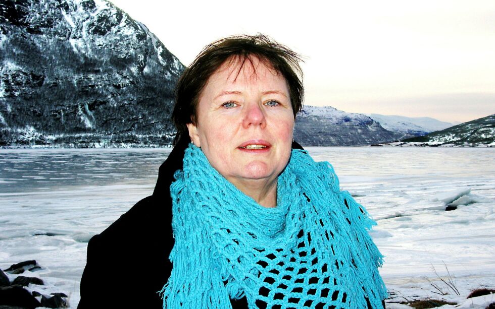 Beredskapsrådgiver i Kåfjord kommune, Karin Karlsen jubler for pengene fra Miljødirektoratet.
 Foto: Elin M. Wersland