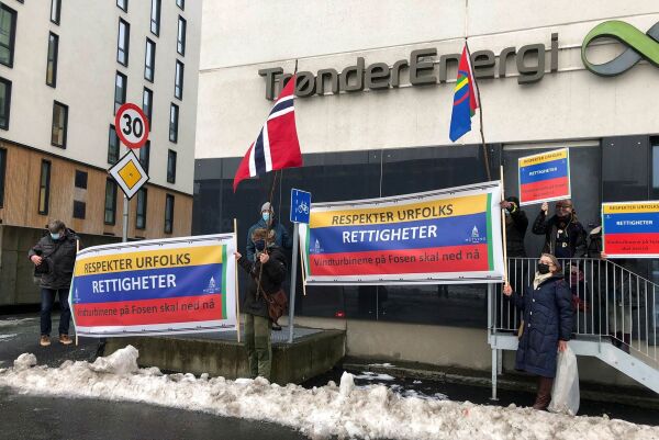 Motvind Norge krever stans på Fosen